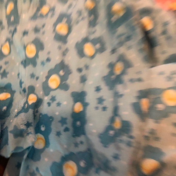 Snag Care bear tights, size M/L - Picture 4 of 4